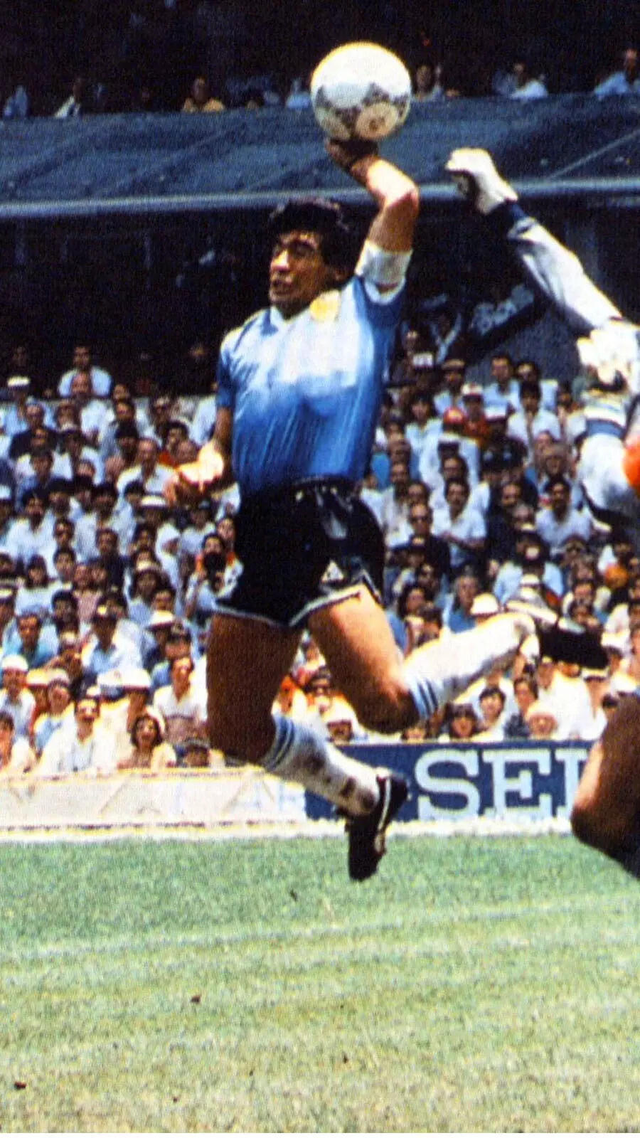 Maradona’s ‘Hand of God’, 1986
