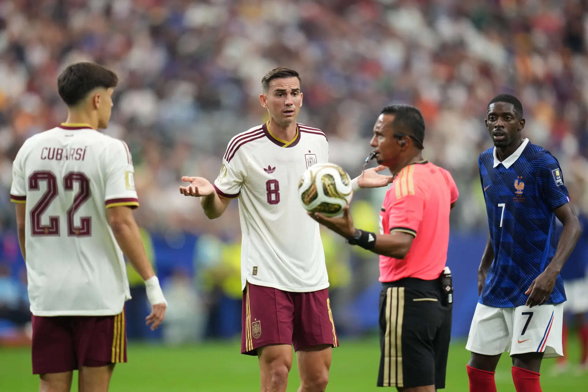 Spain France WCup Soccer