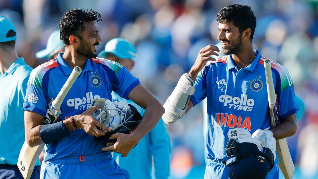 Road to South Africa up and running: Washington, Axar deliver with bat and ball at Edgbaston