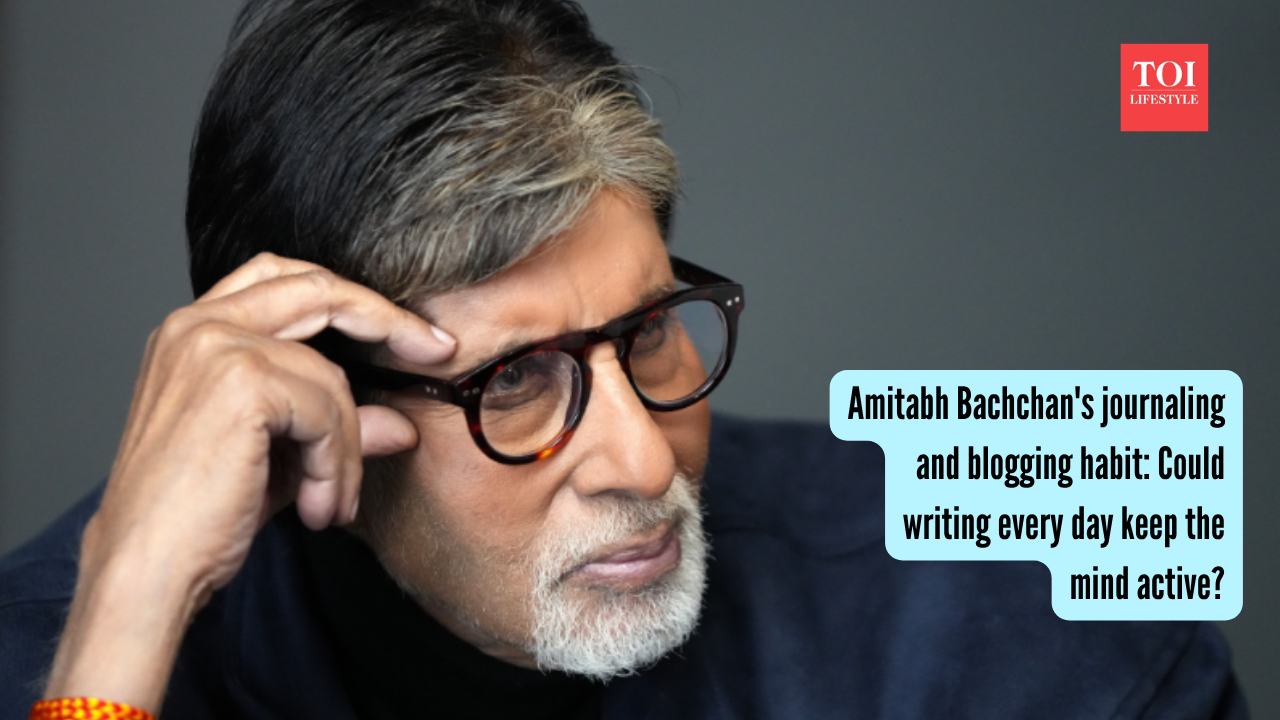 Amitabh Bachchan's journaling and blogging habit: Could writing every day keep the mind active?