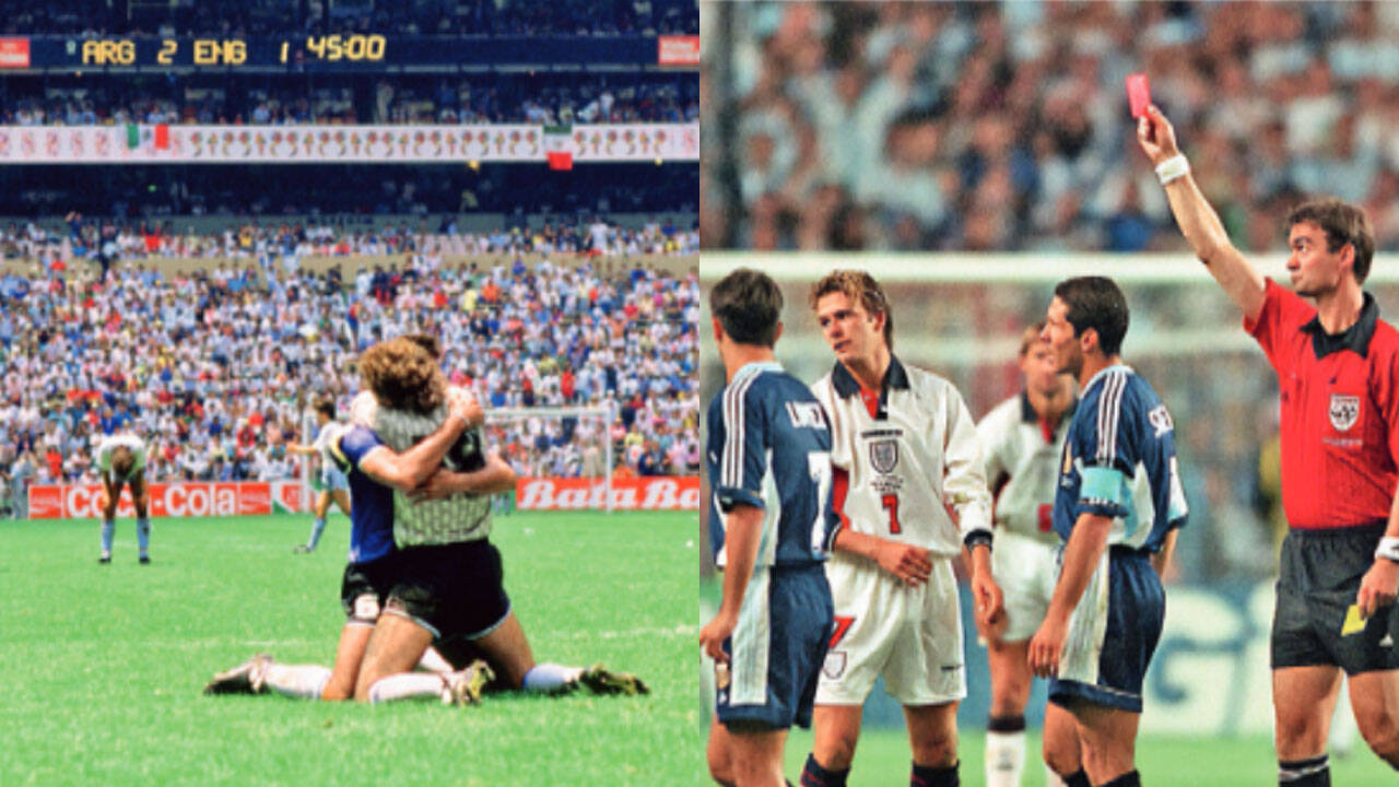 England vs Argentina: Rivalry and revenge at the FIFA World Cup