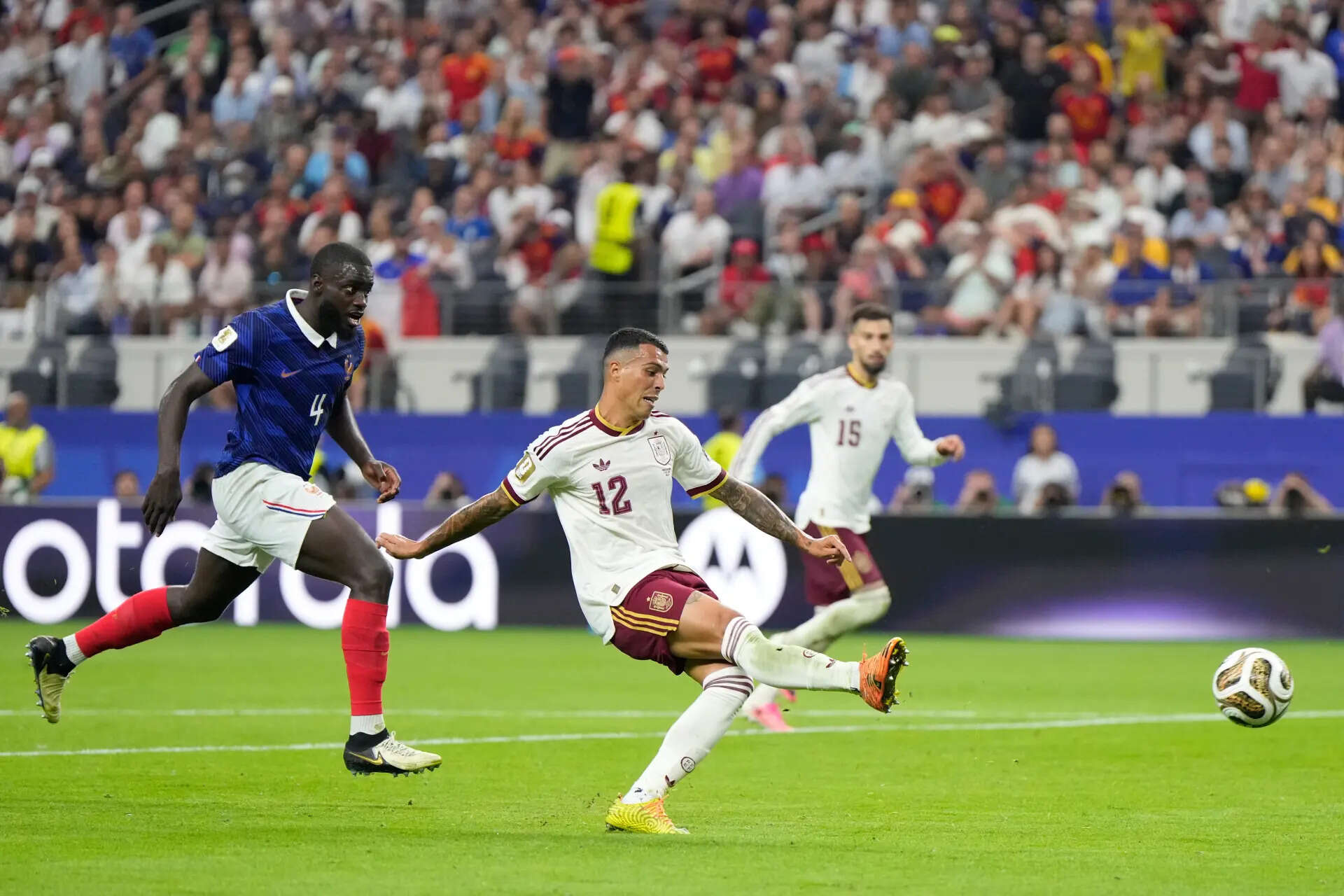 Pedro Porro scores Spain's second goal