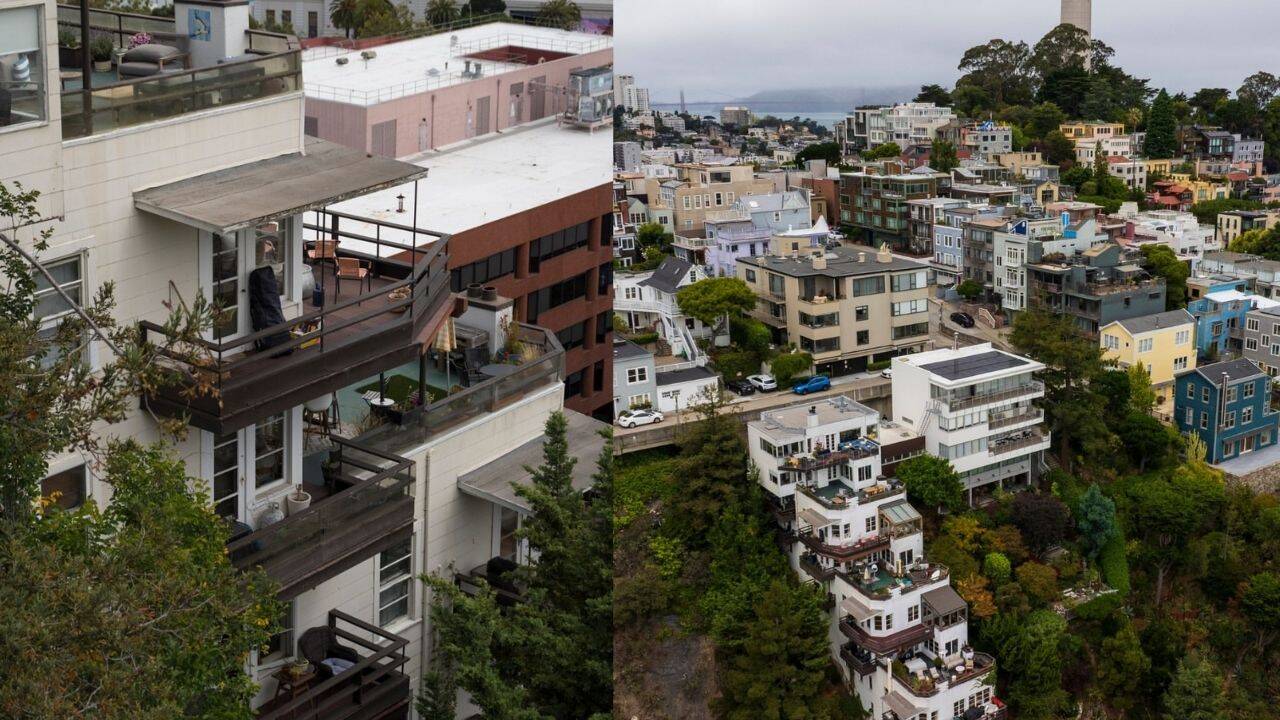 A Telegraph Hill 11-unit apartment complex that once housed Diego Rivera and Frida Kahlo