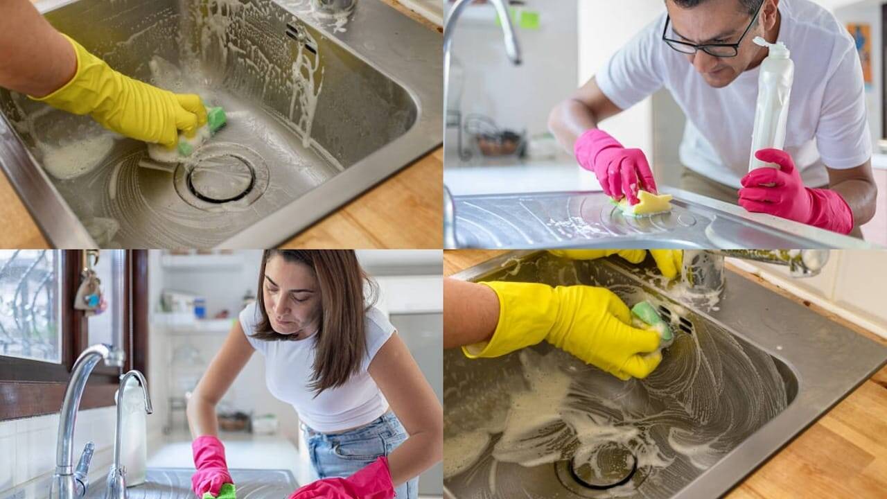7 simple ways to remove kitchen sink stains without vigorous scrubbing