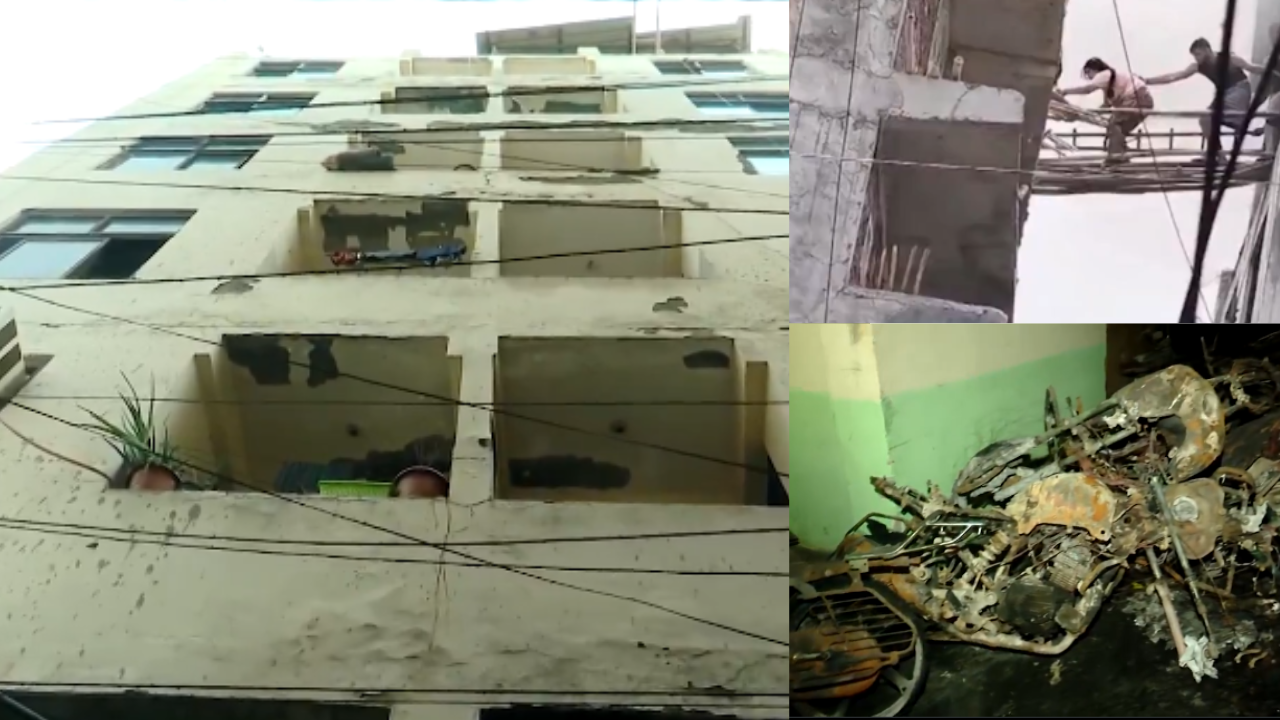 'No dedicated EV charging point': Safety lapses turned Noida building into death trap – Exam News AskPrep