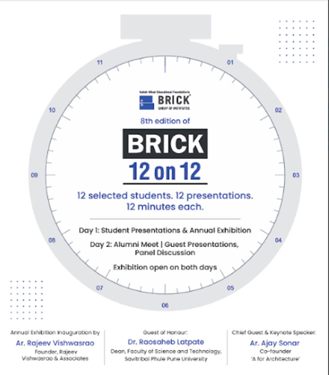 Pune’s ‘Brick 12 on 12’ to showcase student innovations and trends in architecture education