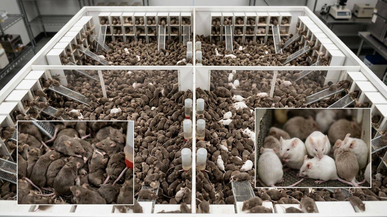 In 1968, John Calhoun created the perfect home for eight mice. The colony grew to more than 2,200 before it slowly vanished