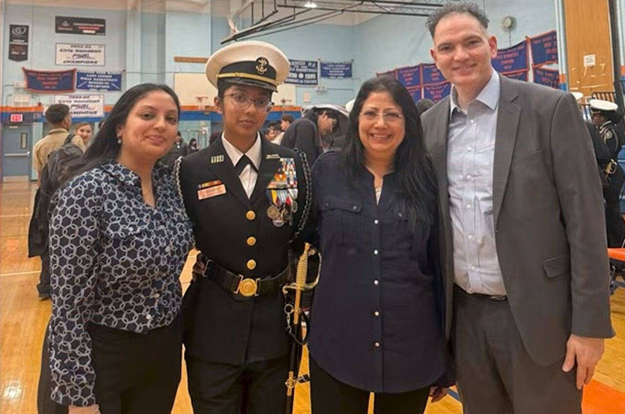 Teen leader Riddhi Chauhan earns Naval Academy Preparatory School admission after years of cadet training