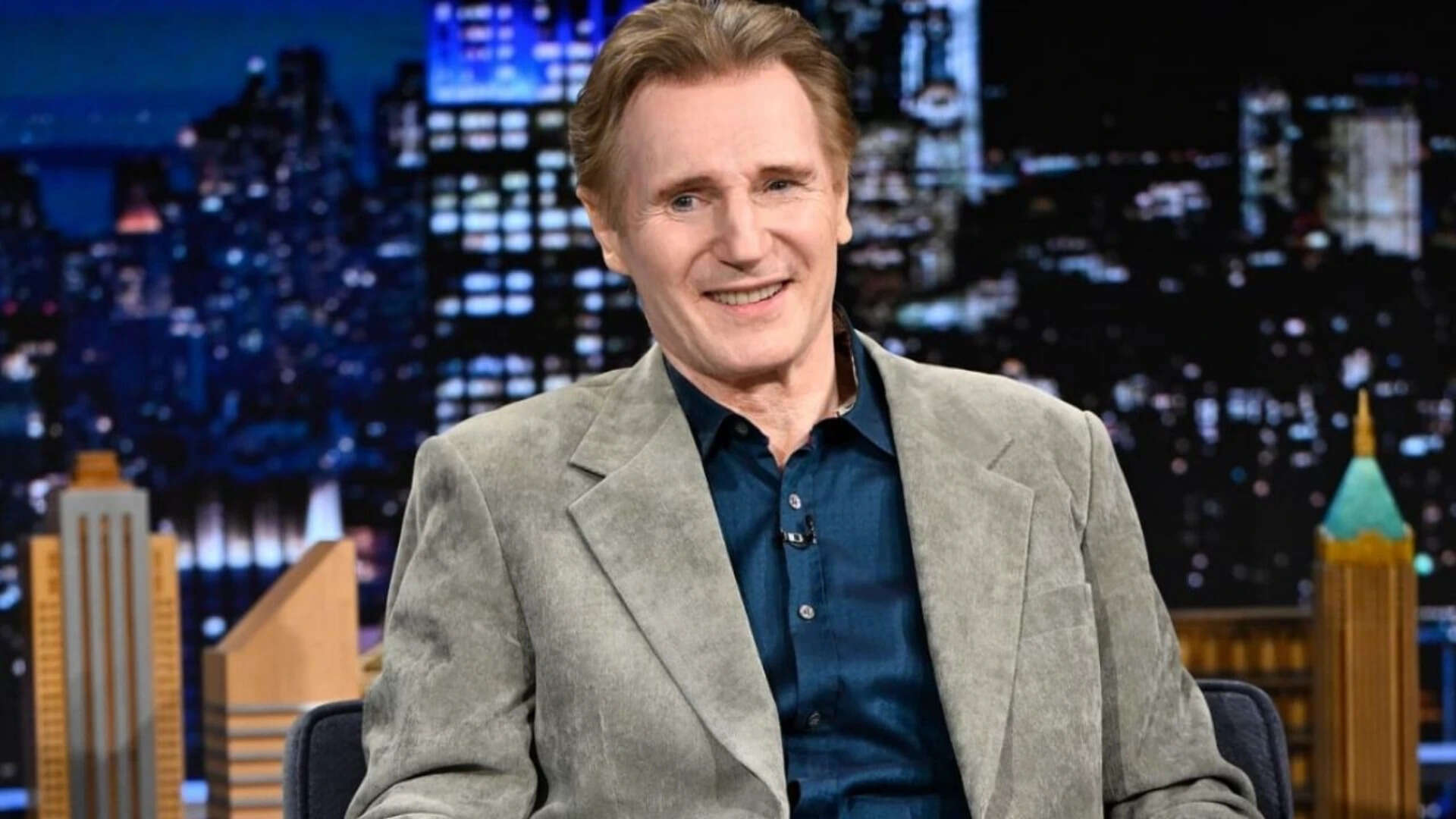 Marisa Tomei urges Liam Neeson to surrender in 'The Mongoose'
