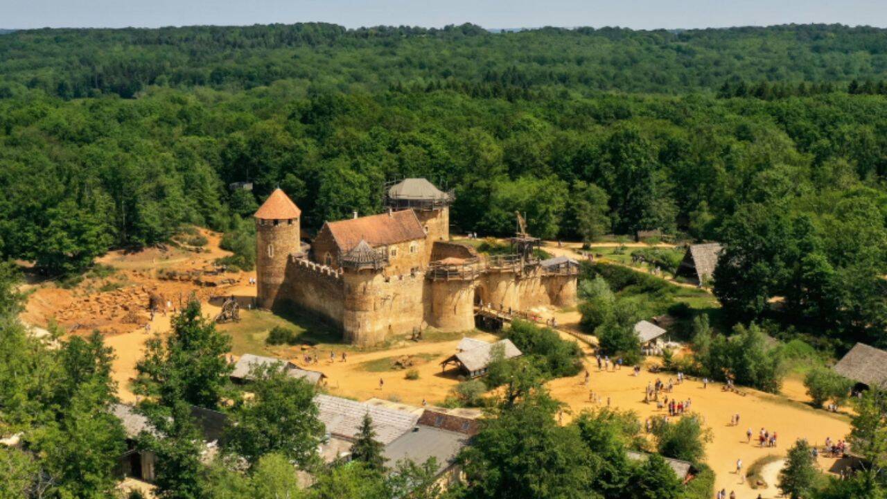 More than 60 artisans have spent over two decades building a castle like it’s 1230; it’s still not finished