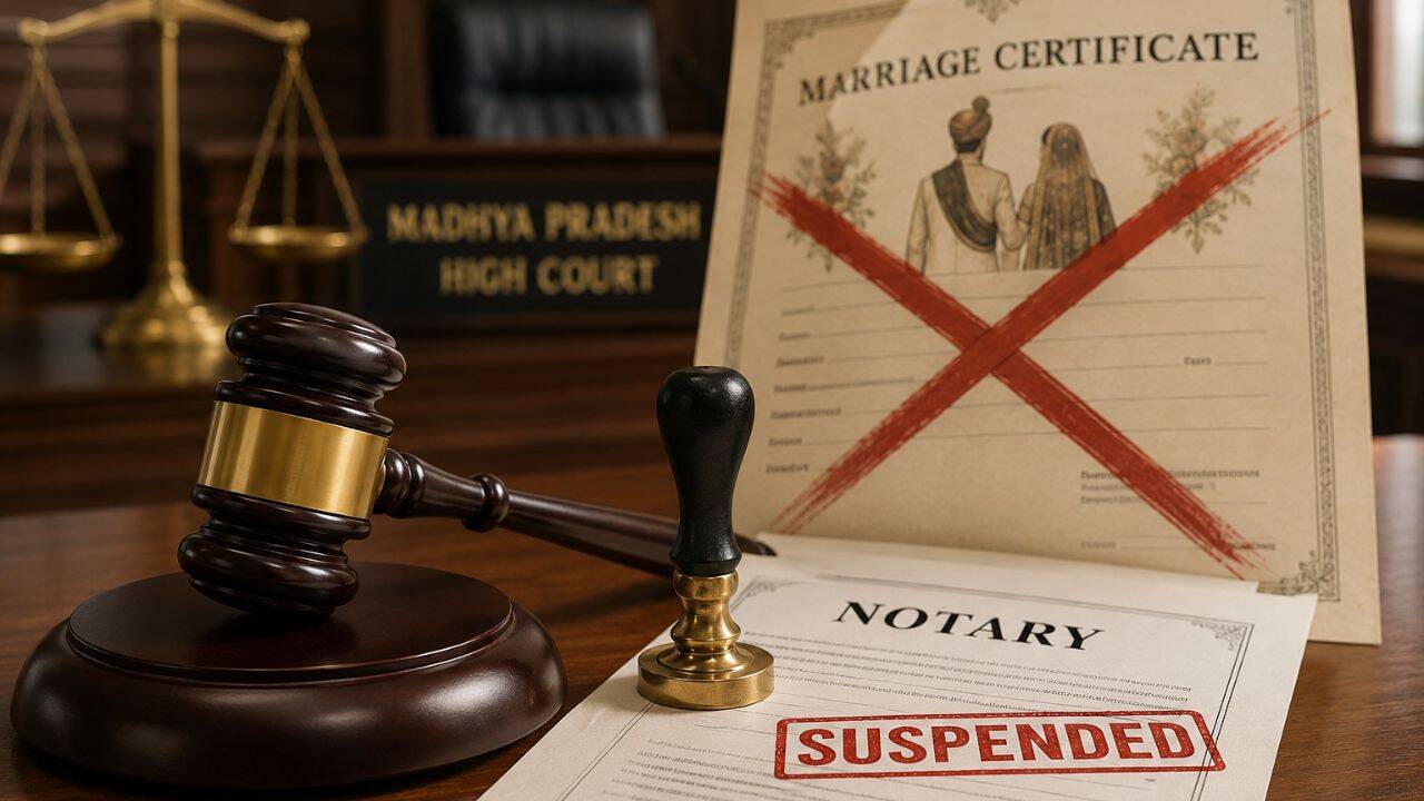 Marriage certified by a notary? MP HC says they have no such power
