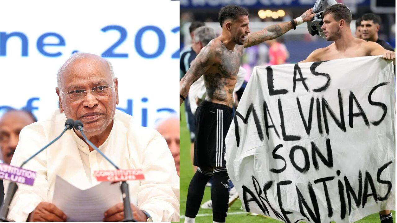 Kharge seeks all-party meet on delimitation; Falklands poster row escalates after World Cup win