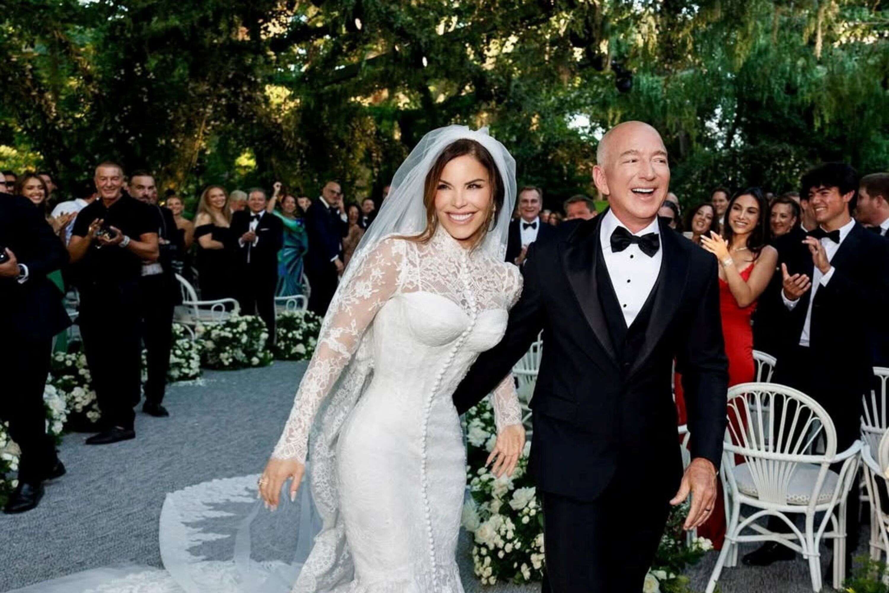 Lauren Sanchez and Jeff Bezos' Venetian wedding<br>
