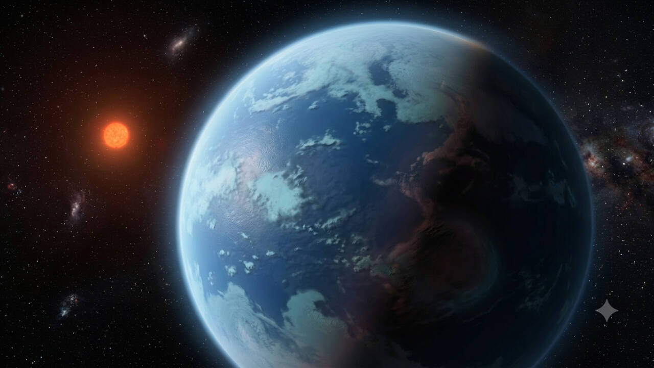 Scientists listen for alien signals on K2-18b but detect only cosmic silence