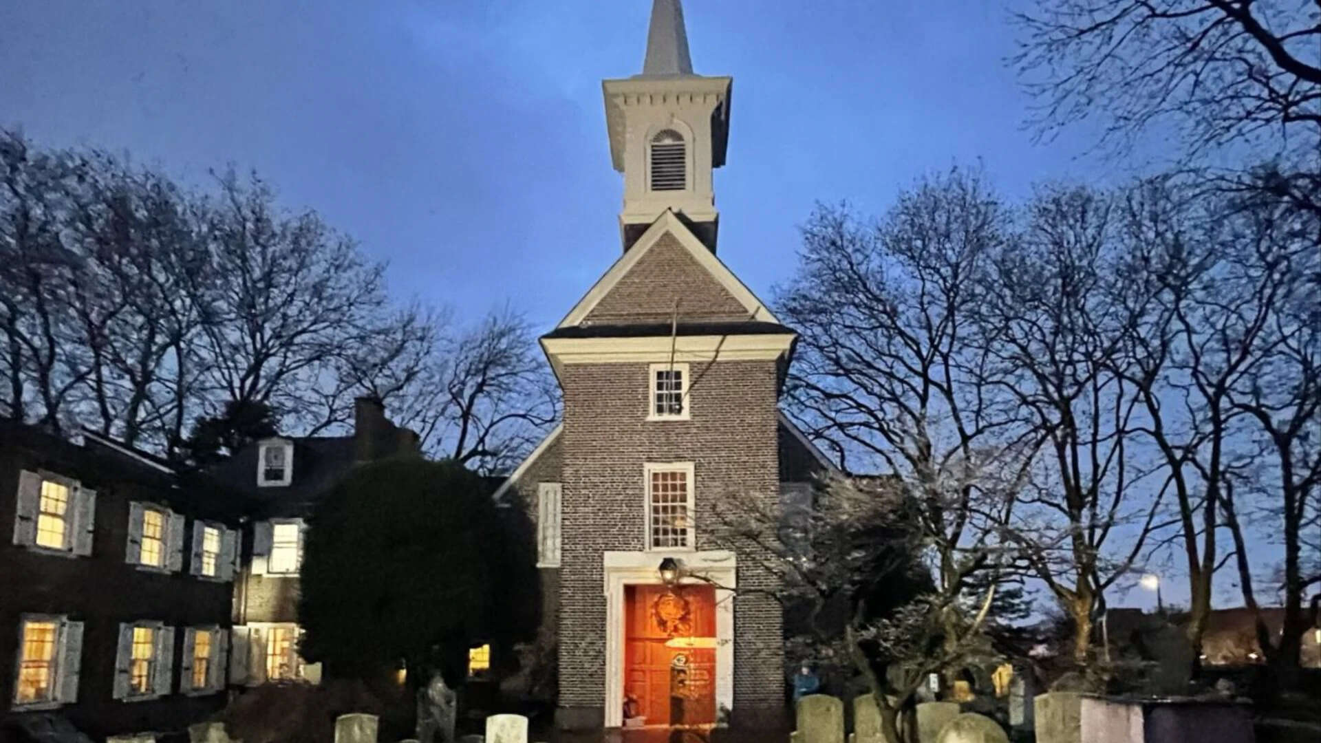 The Old Swedes' Church<br>
