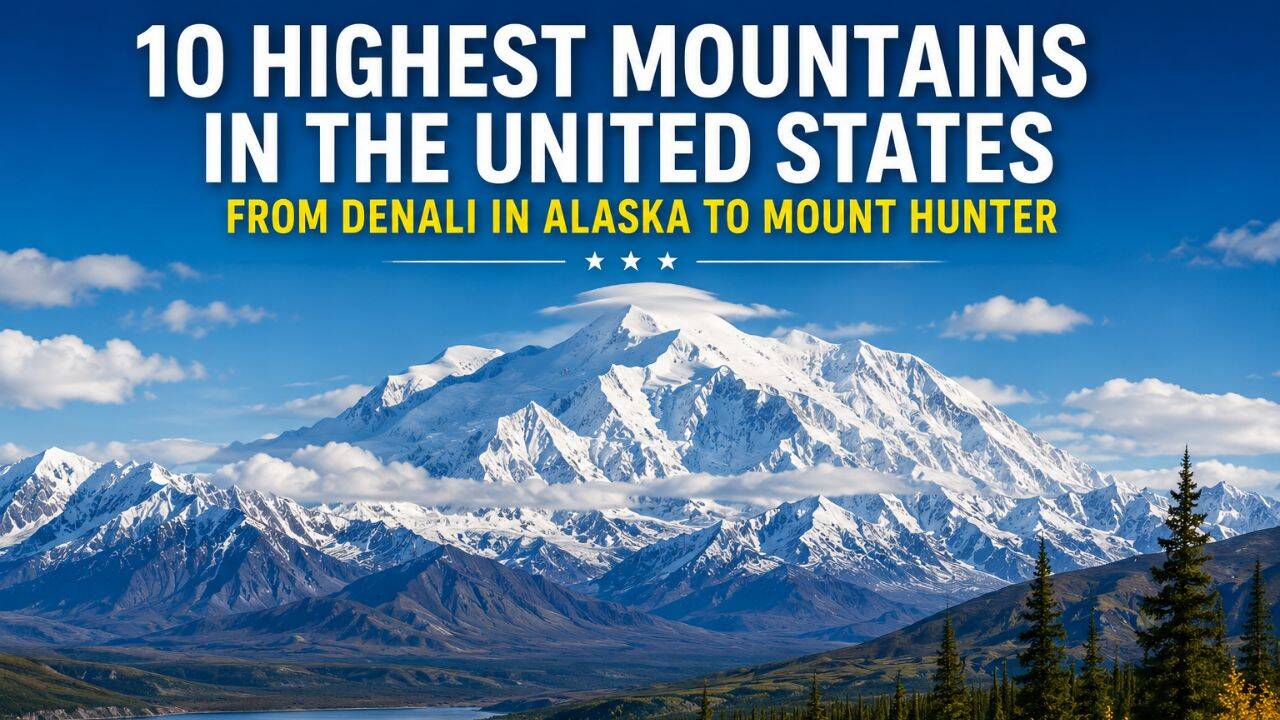 10 highest mountains in the United States: From Denali in Alaska to Mount Hunter
