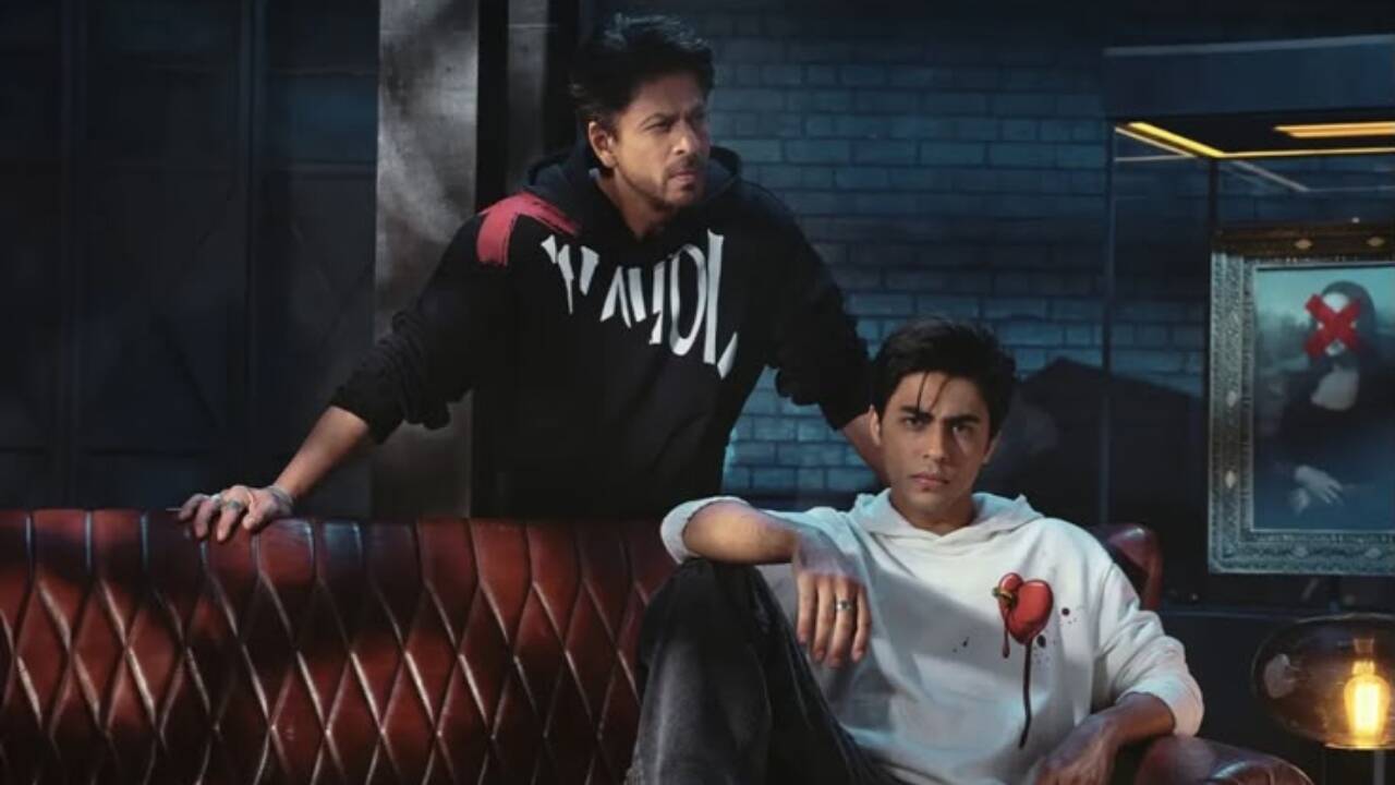 Shah Rukh Khan and Aryan Khan