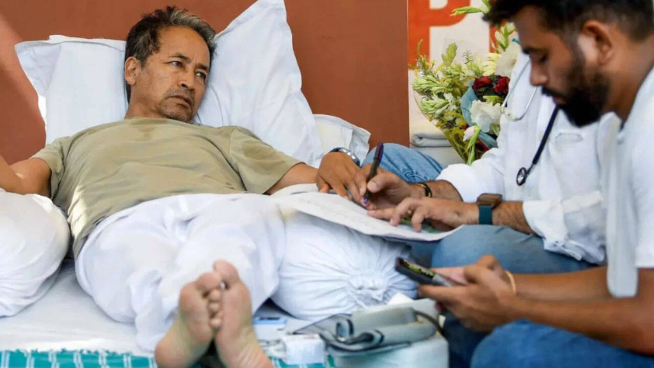 Sonam Wangchuk’s education reform work and hunger strike draw fresh attention