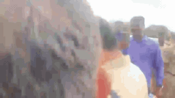 Watch: Farmers throw chilli powder at Telangana police in protest against land fencing