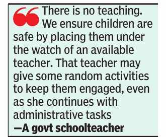 A government school teacher
