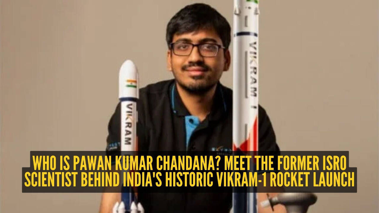 Who is Pawan Kumar Chandana? The IIT graduate behind Vikram-1