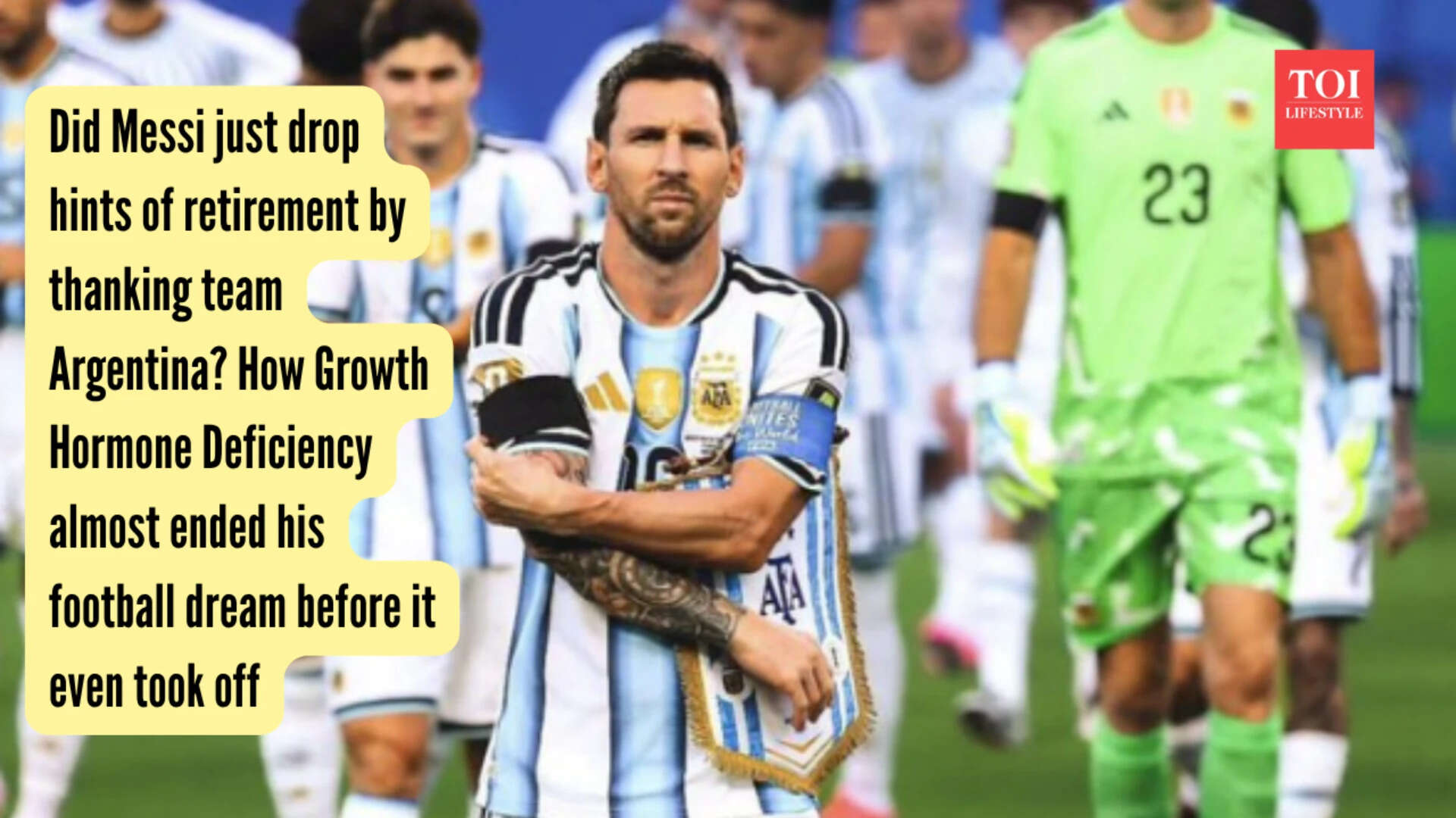 Did Messi just drop hints of retirement? How Growth Hormone Deficiency almost ended his football dream before it even took off
