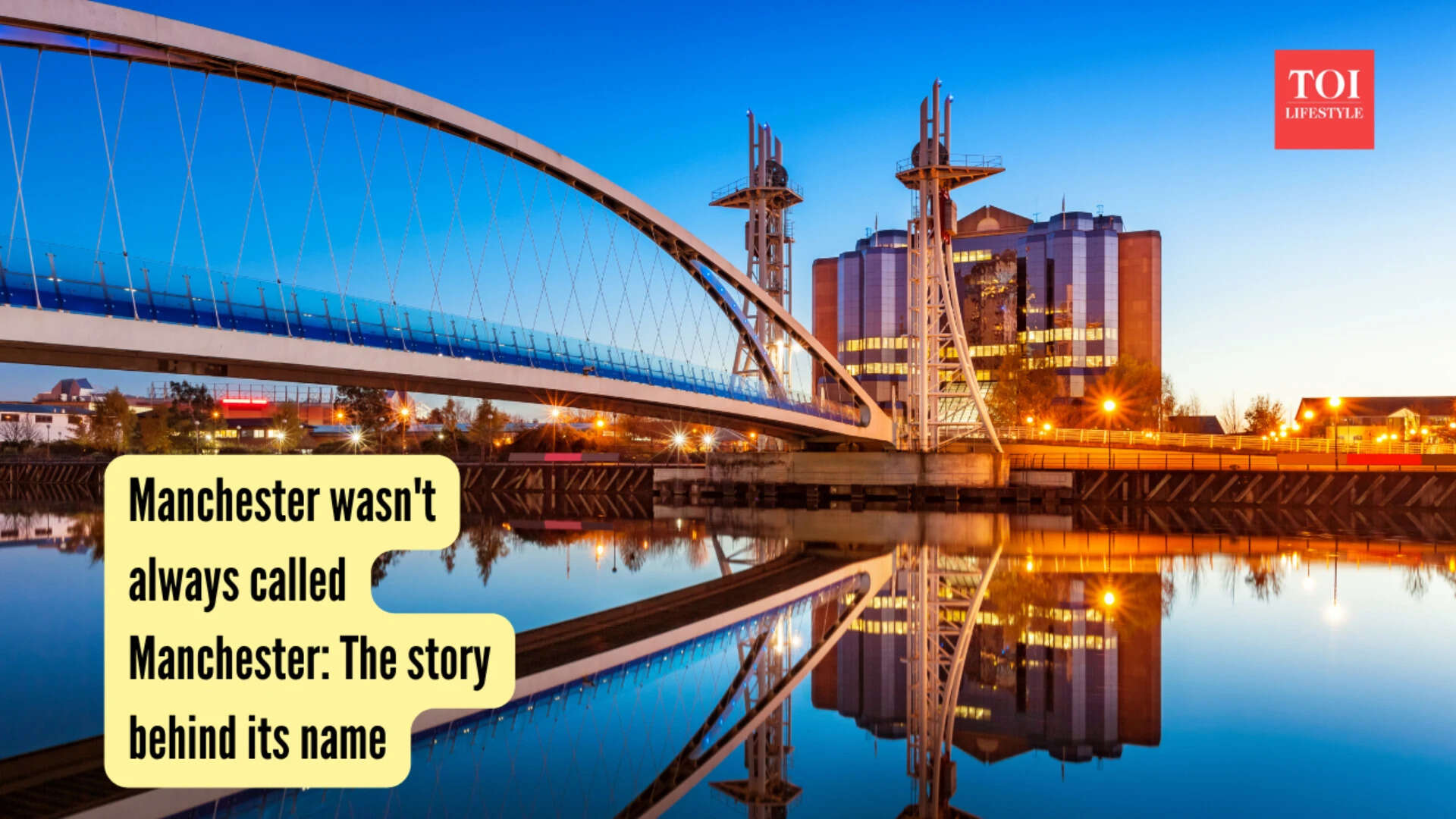 Manchester wasn't always called Manchester The story behind its name