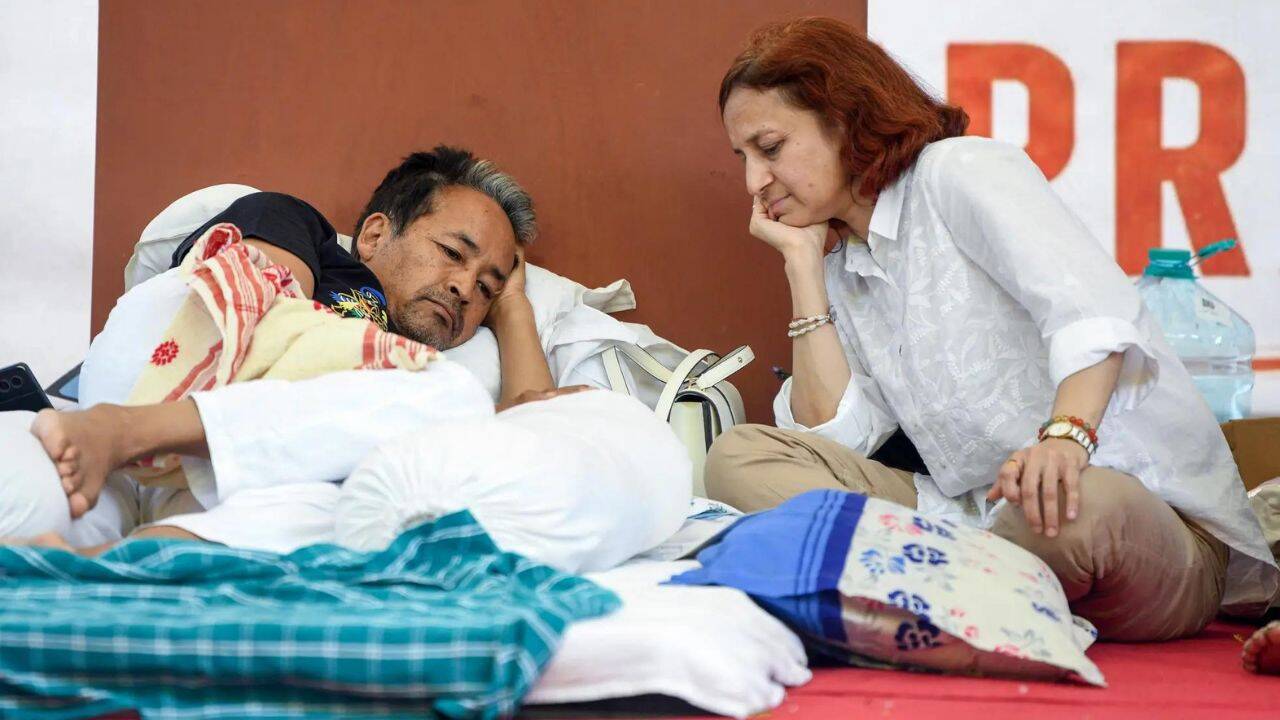 No relief for Wangchuk: Delhi HC backs government’s move to shift Sonam to hospital, says no force used