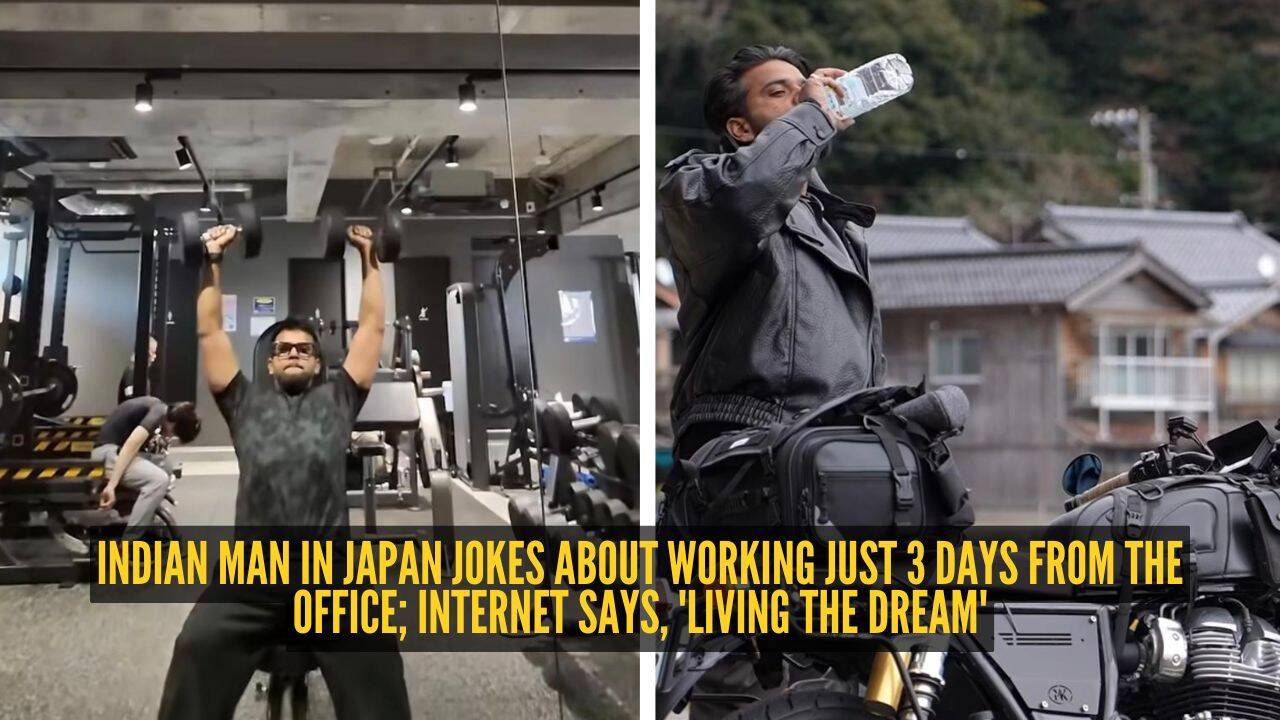 Indian man in Japan jokes about working just 3 days from the office; internet says, 'Living the dream'
