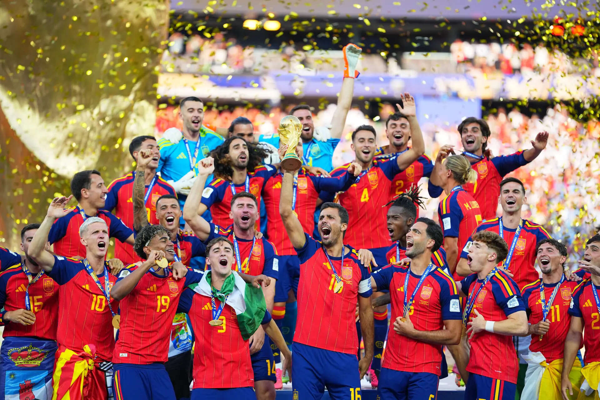 APTOPIX Argentina Spain WCup Soccer