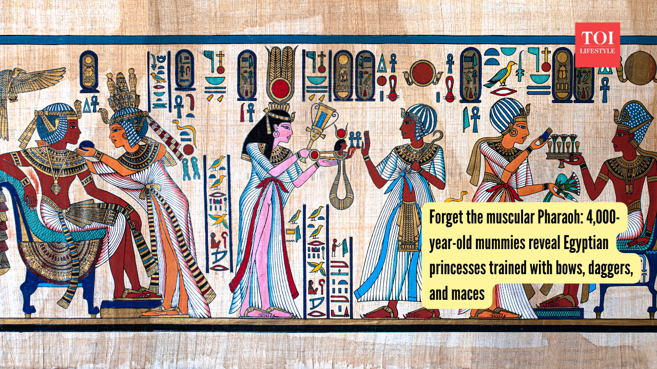 Forget the muscular Pharaoh 4,000-year-old mummies reveal Egyptian princesses trained with bows, daggers, and maces