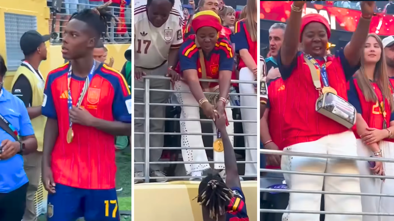 Spanish footballer Nico Williams gave his FIFA WC medal to his mother; but behind the viral moment lies a remarkable journey of sacrifice his parents had made