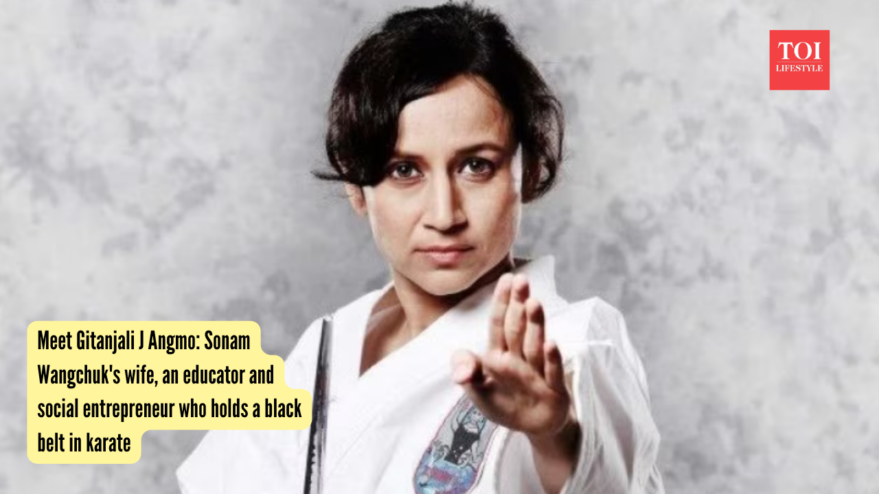 Photo: Gitanjali J Angmo/LinkedIn Meet Gitanjali J Angmo: Sonam Wangchuk's wife, an educator and social entrepreneur who holds a black belt in karate