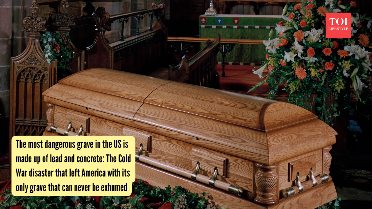 The most dangerous grave in the US is made up of lead and concrete The Cold War disaster that left America with its only grave that can never be exhumed