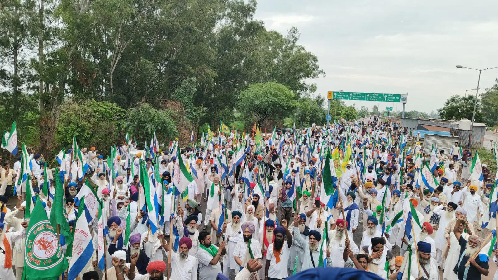 Haryana Police Block Farmers Heading to Delhi Protest Over India-US Trade Pact