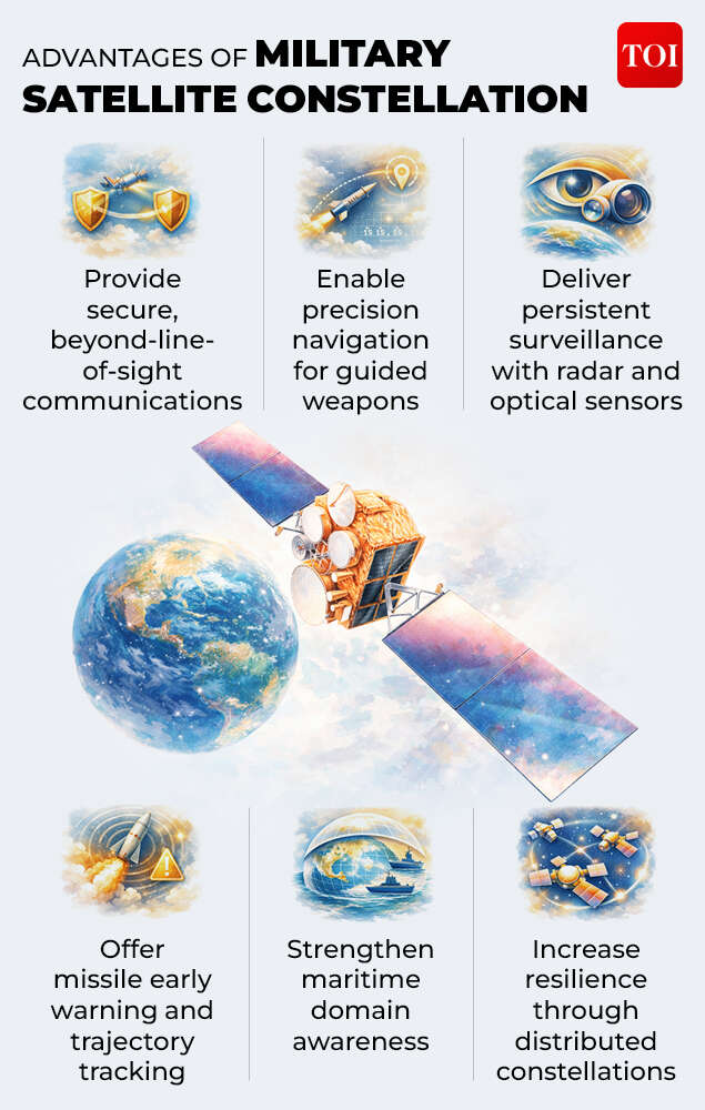 Tracking threats before they reach border: India's next line of defence taking shape in space – The Times of India