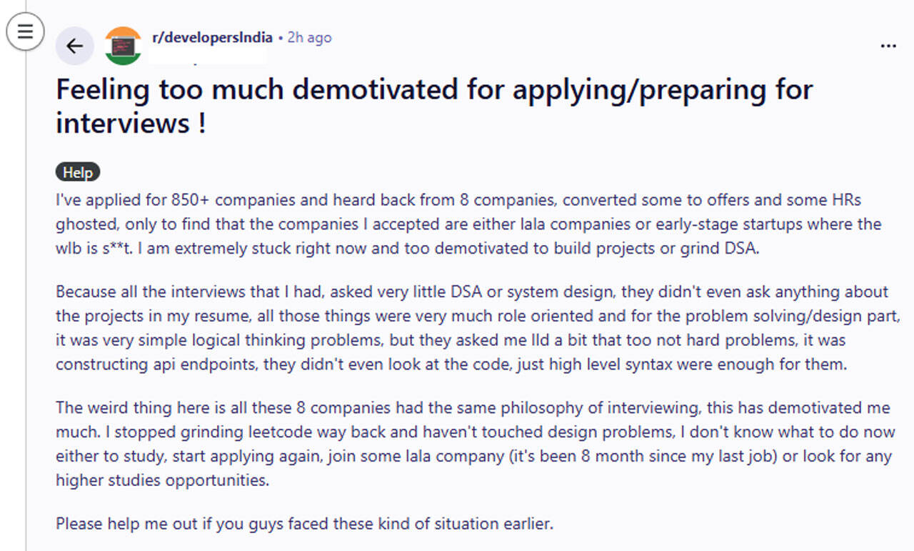 Software engineer’s 850 job applications spark debate on today’s hiring market