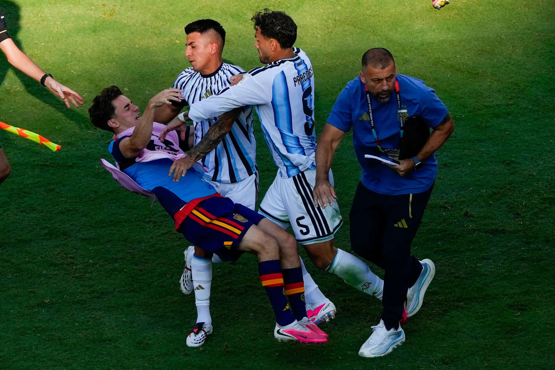 ‘I would have headbutted him!’: Zlatan slams Paredes, asks why Spain players ‘just watched’