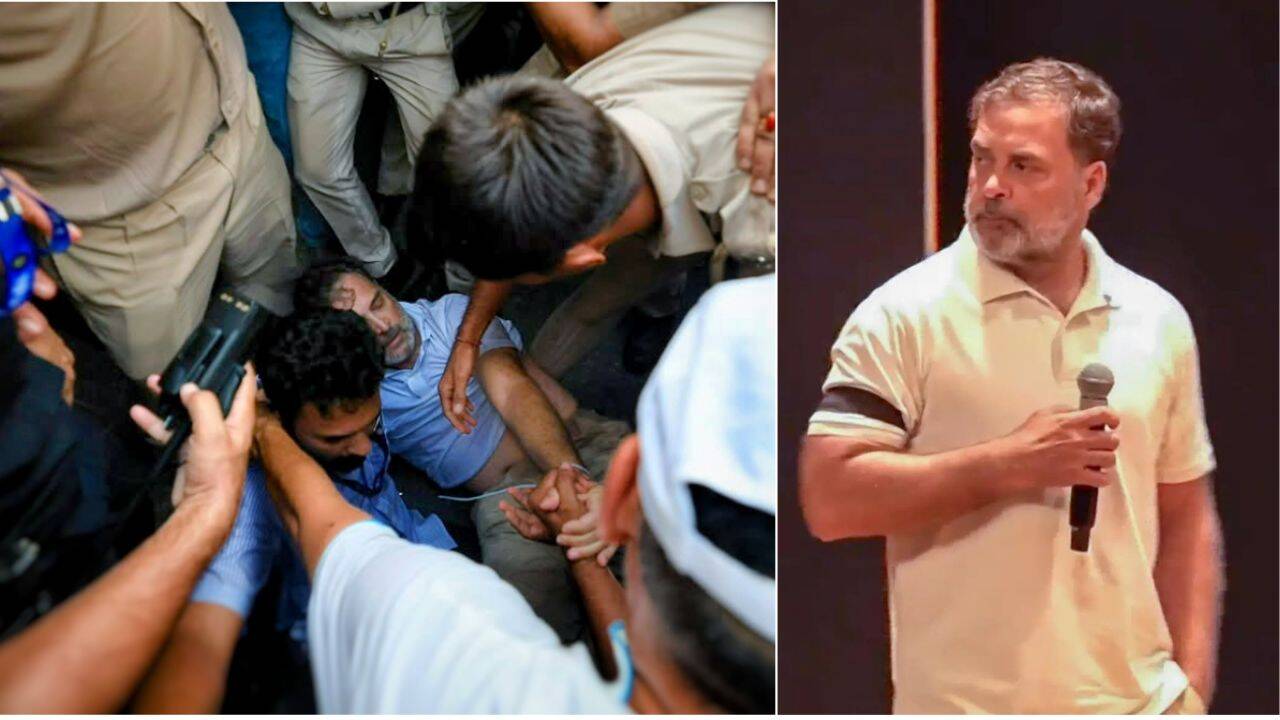 'Used to getting punched': Rahul says he's 'ready to take many more' after detention