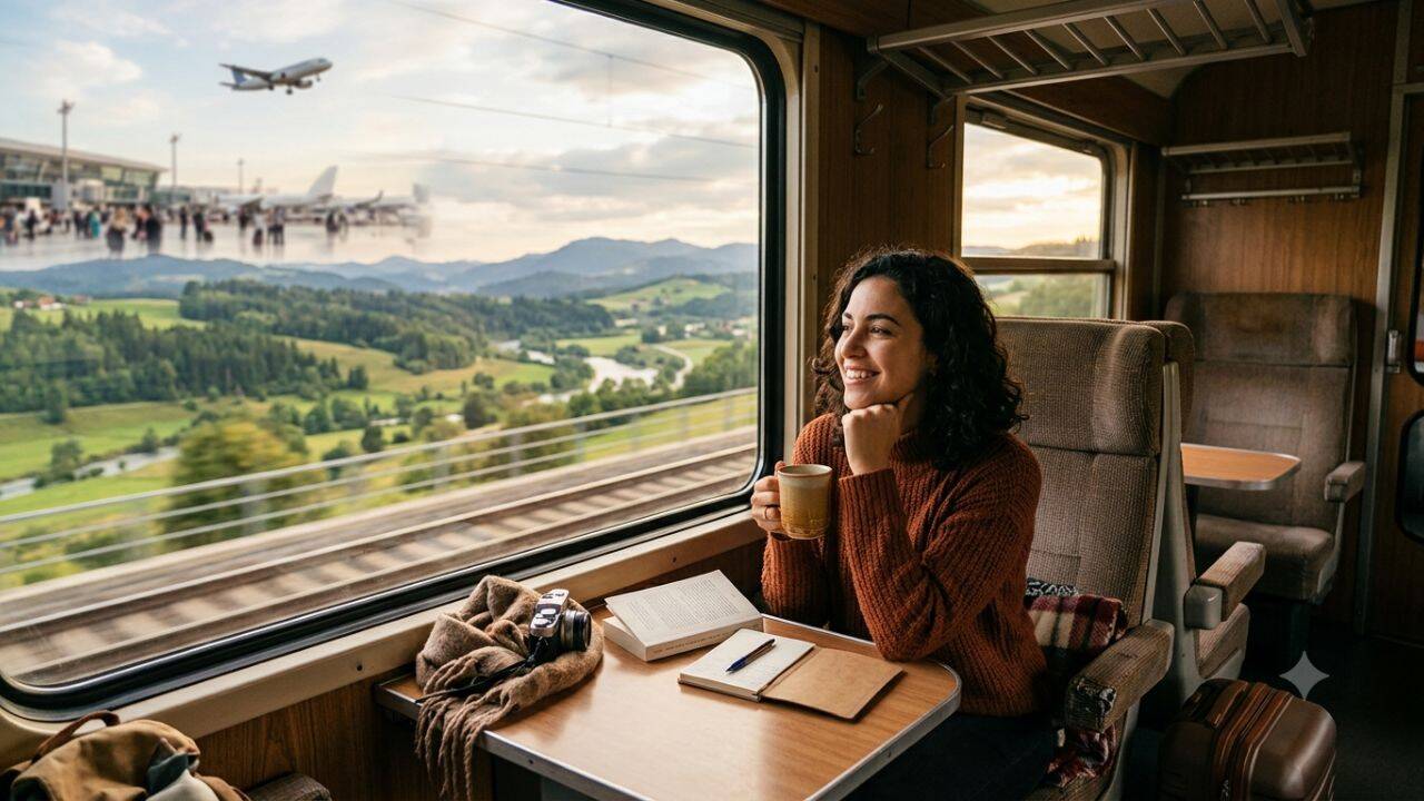 Psychology reveals why some people happily choose a 10-hour train journey over a two-hour flight