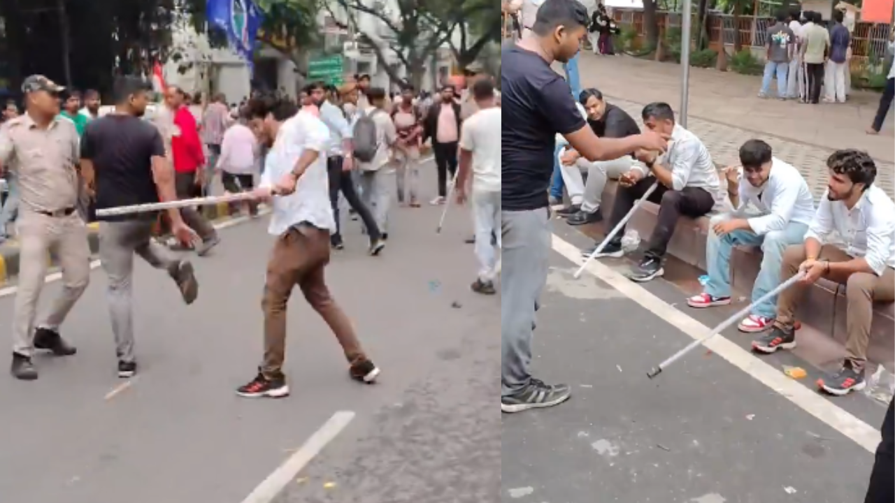 Cops in plain clothes wielding lathis during CJP protest: Necessity or ambiguity?