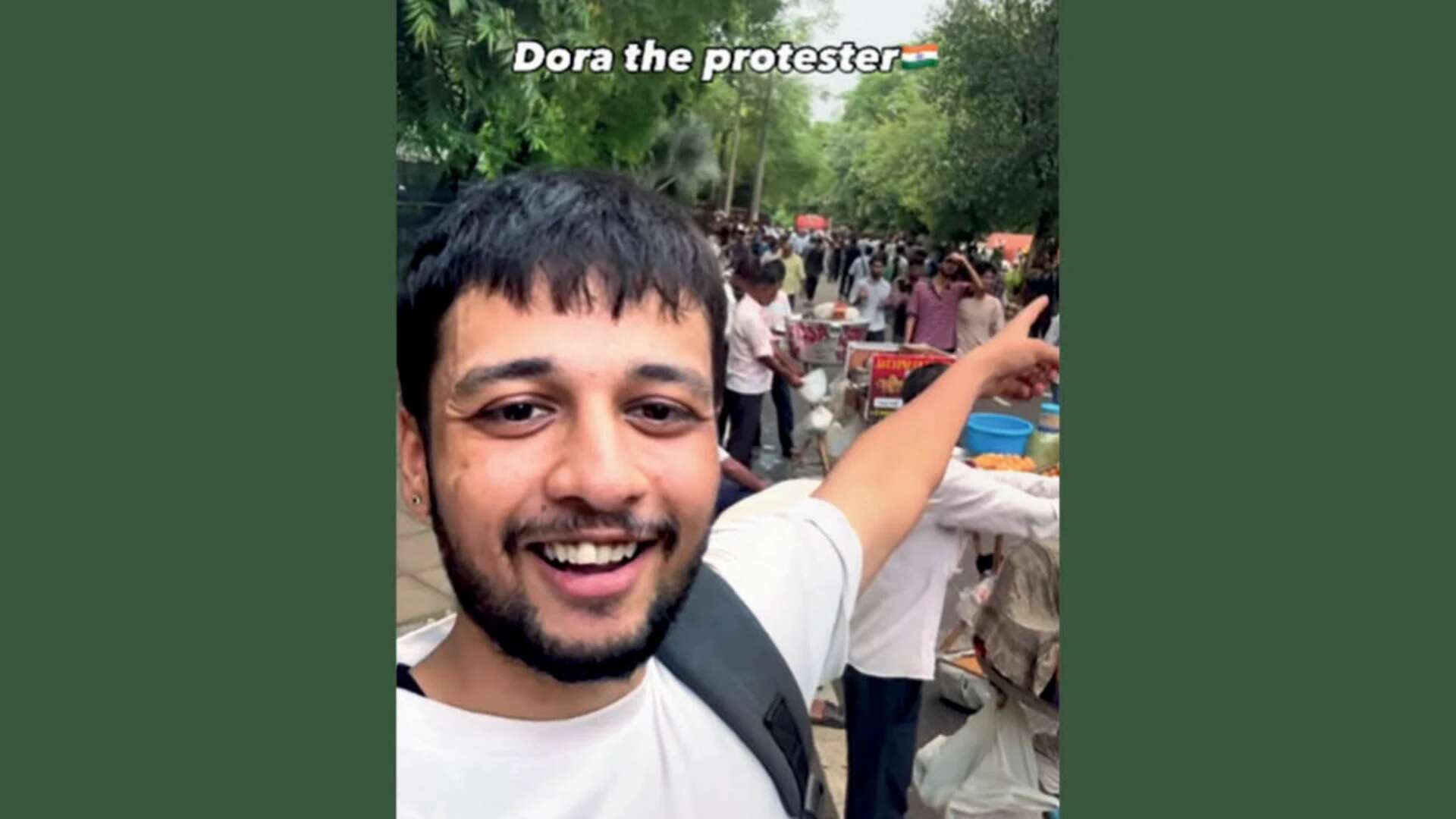 Dora the protestor