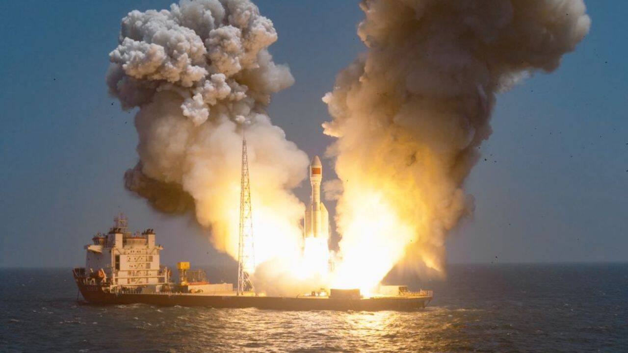 China launches Gravity-1 rocket from sea, places nine satellites into orbit