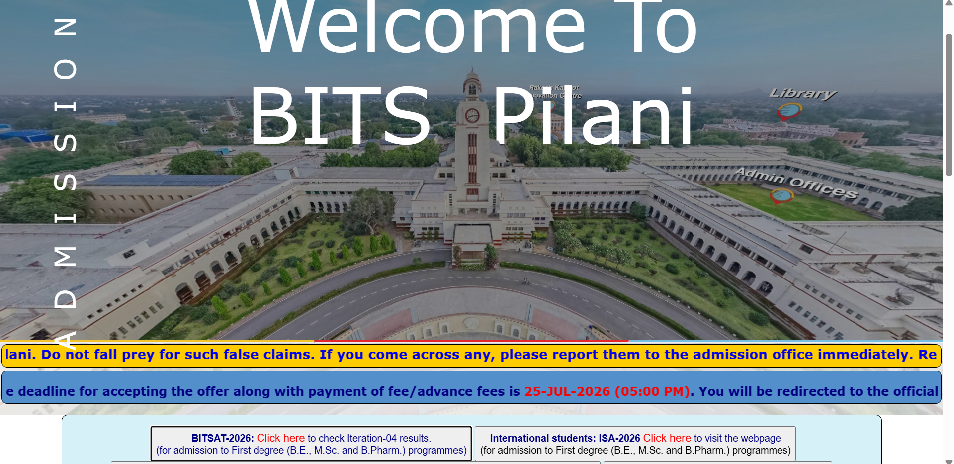 BITSAT 2026 iteration 4 result released at bitspilaniedu.com: Direct link to download here