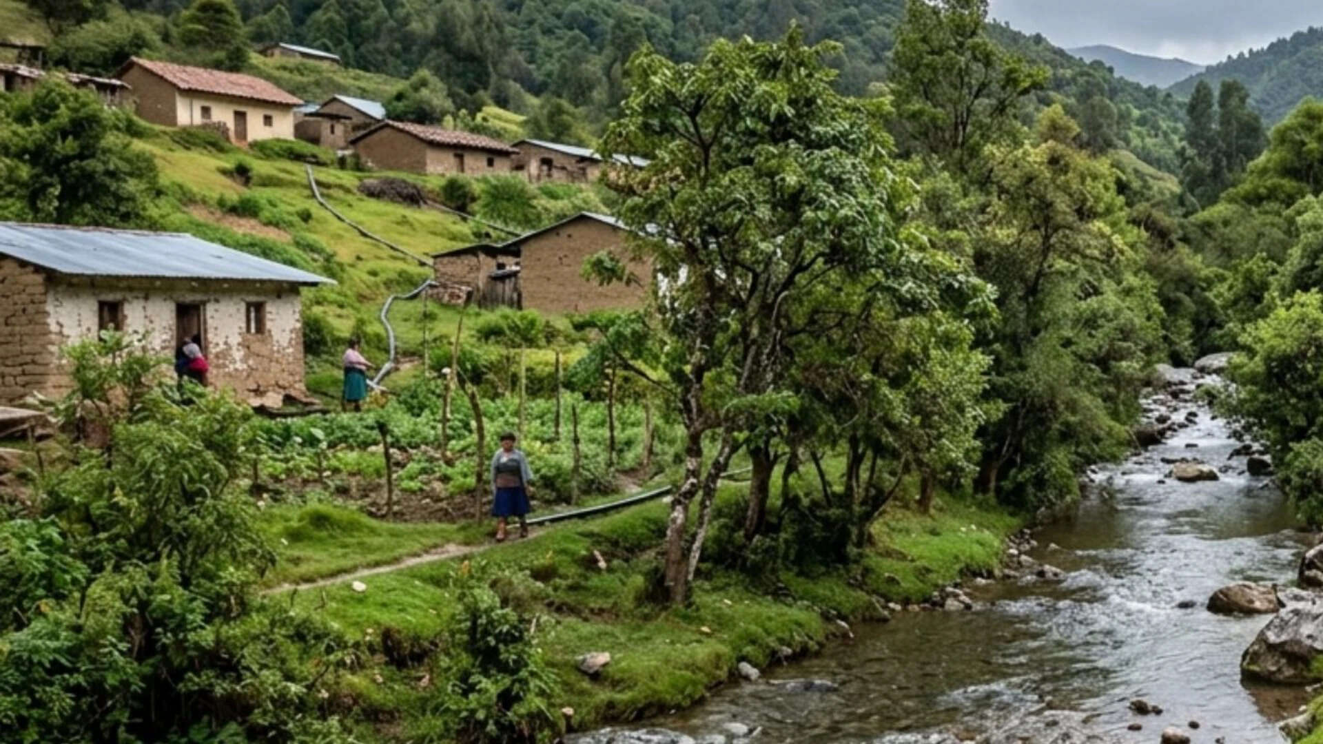 Even during the lowest measured summer flows, the stream supplied around 6.3 gallons of water every minute. (Representational AI image)<br>