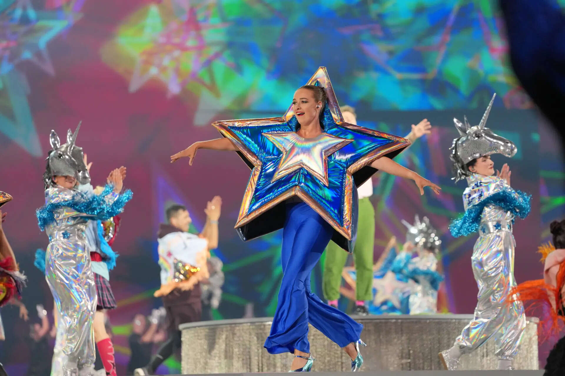 Britain Commonwealth Games Opening Ceremony