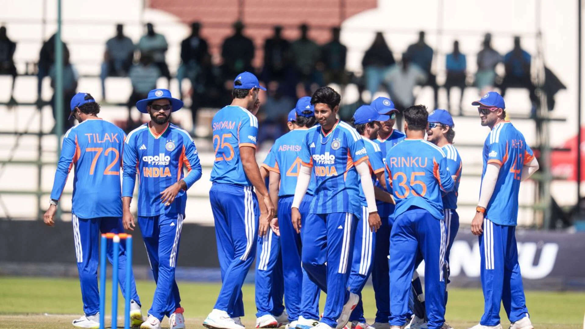 Mayank Yadav celebrates wicket