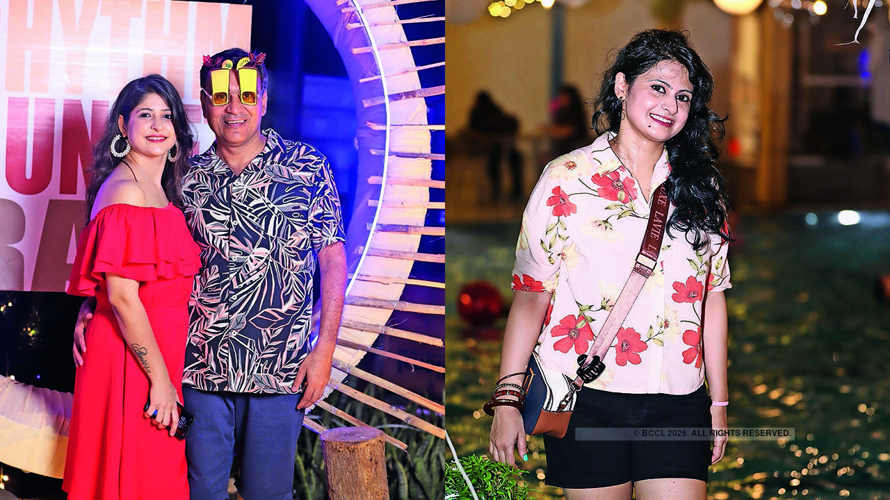 (L) Parul and Amit (R) Purba