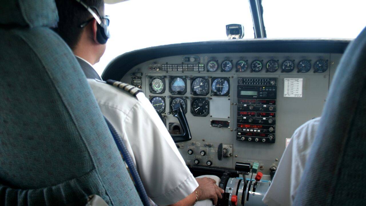 Captain in the flight