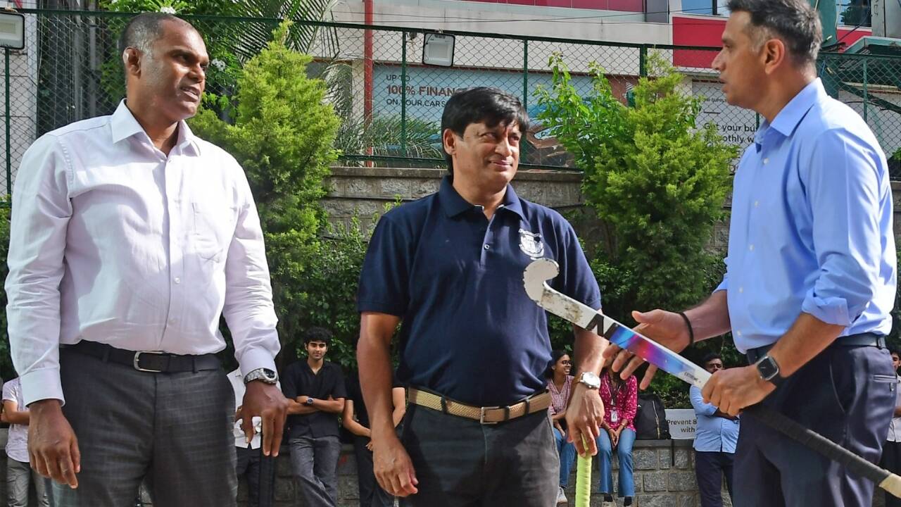 On hockey, humility and lessons that last: Rahul Dravid inspires youngsters